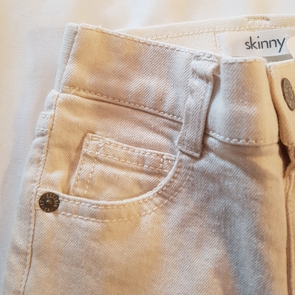 Gymboree boys 18-24 months cream skinny jeans soft waistband NWT - Picture 3 of 6